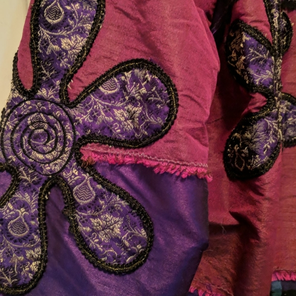 1X Mixed Media Embroidered Jacket - Picture 5 of 12